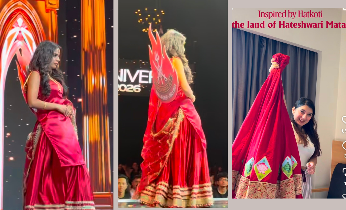 Himachal’s Kangra Ghaghri Takes the Miss Universe India Stage