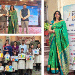 Headmistress Suman Kashyap Receives State Excellence Award from Education Minister for Transforming Rural School into a Green Learning Hub