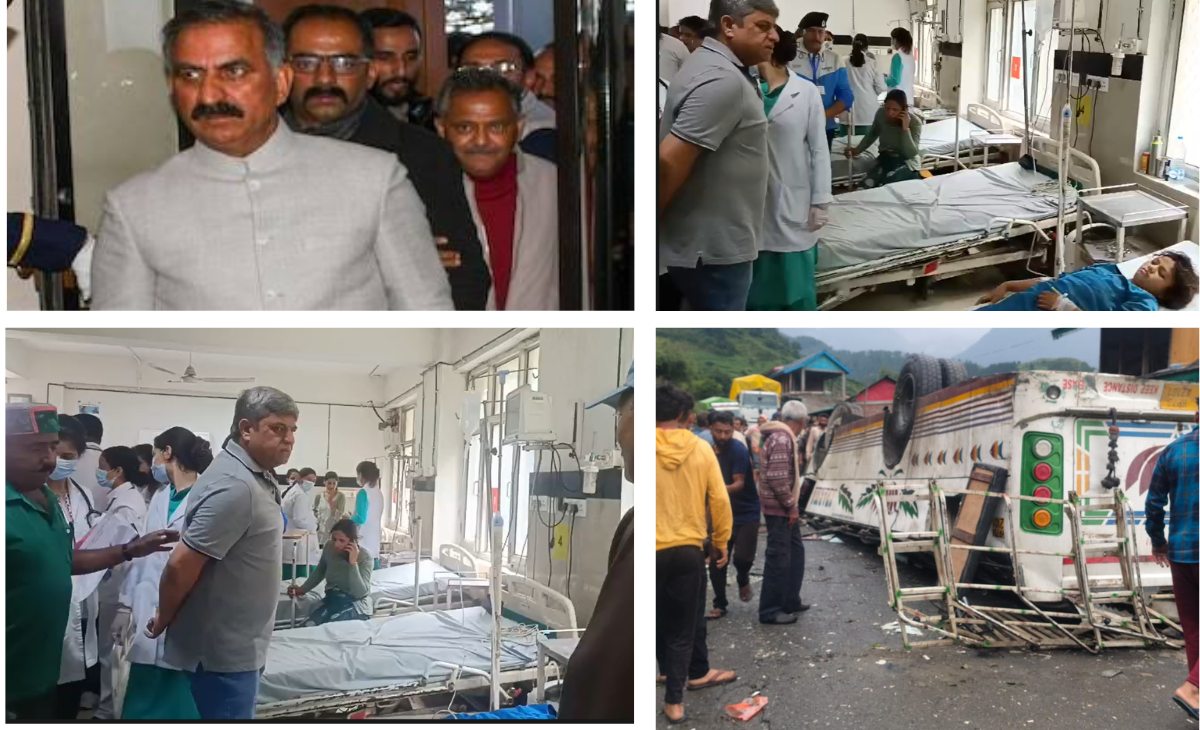CM Sukhu Expresses Grief Over Chamba Bus Accident, Announces Relief