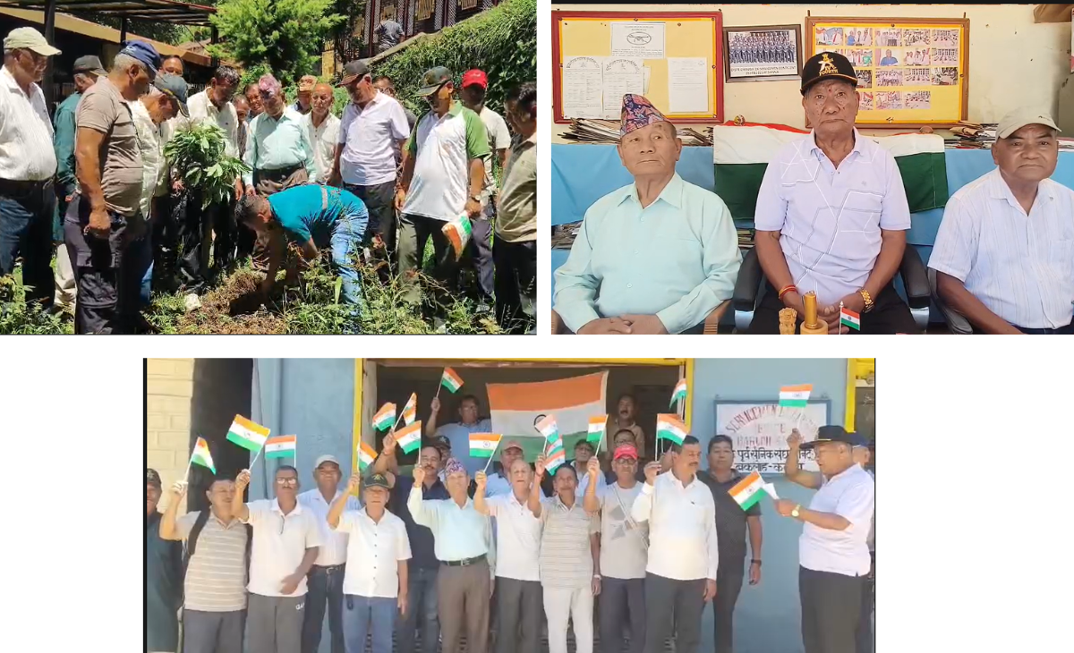 Ex-Servicemen League Plants Trees in Chamba’s Kakira