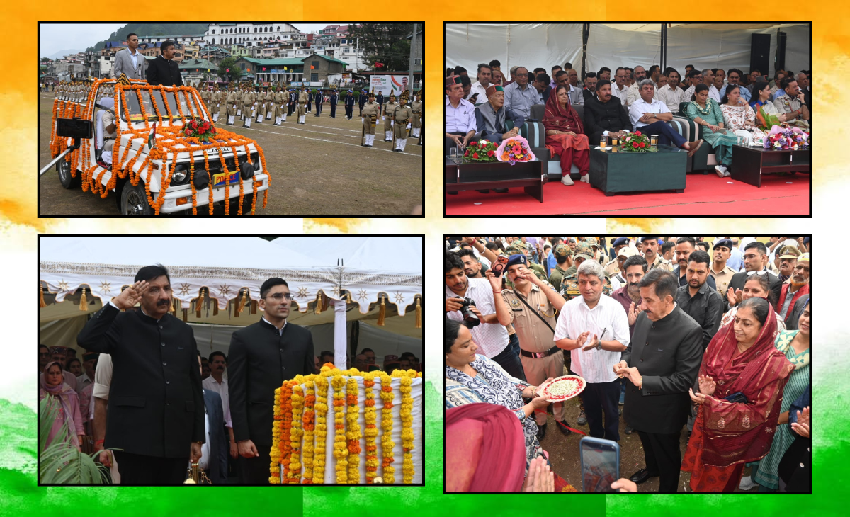 Deputy Chief Minister Mukesh Agnihotri Leads District-Level Independence Day Celebrations in Chamba