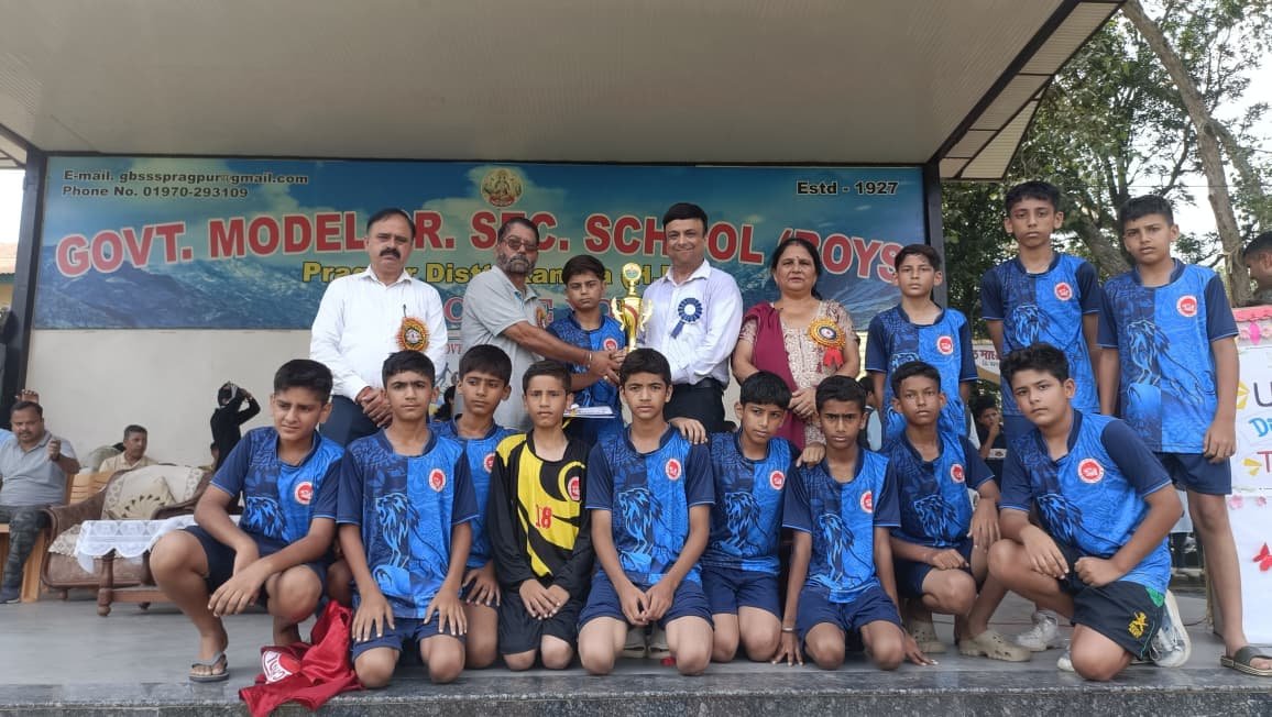RPS Sulyali Shines as U-14 Football District Tournament Runner-Up ⚽🏆