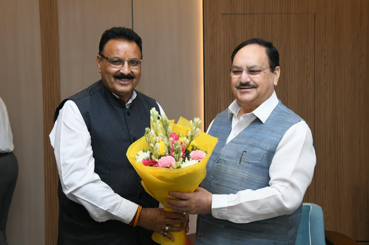 Gandhi takes Nerchowk healthcare demands to Nadda, seeks super-speciality hub