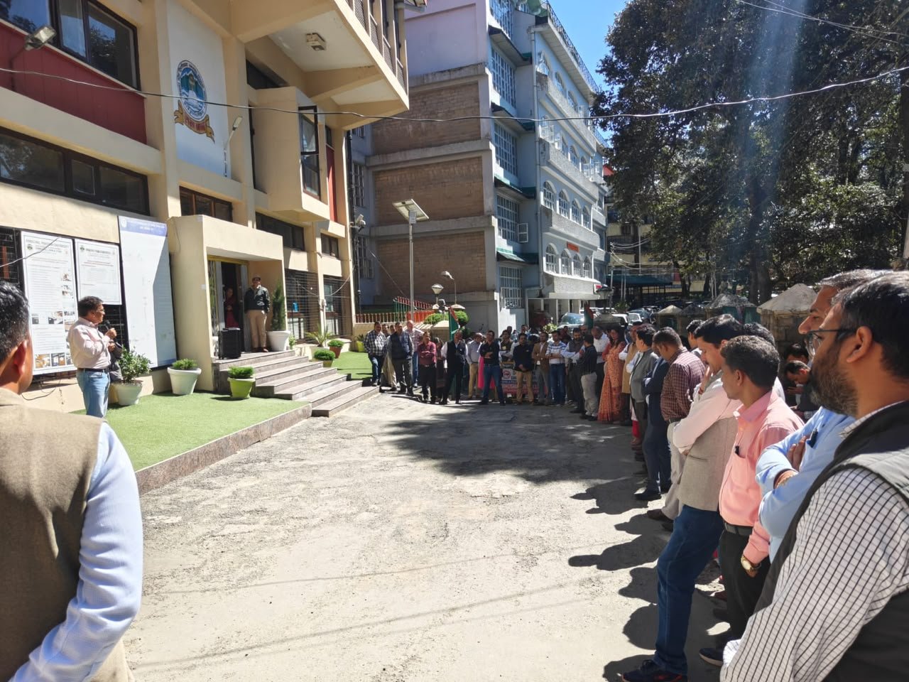 Attack on University Autonomy Unacceptable: HPUTWA’s ‘Save University Campaign’ Continues for 21st Day