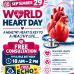 Apex Multi-Specialty Hospital to Host Free Heart Care Camp on World Heart Day