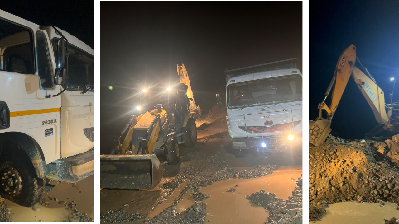 Major Police Action Against Illegal Mining in Nurpur
