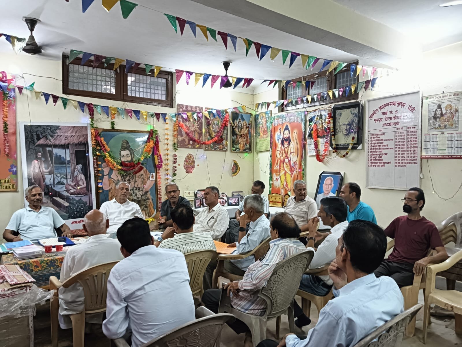 Brahmin Sabha Nurpur Holds Meeting at Parshuram Bhavan