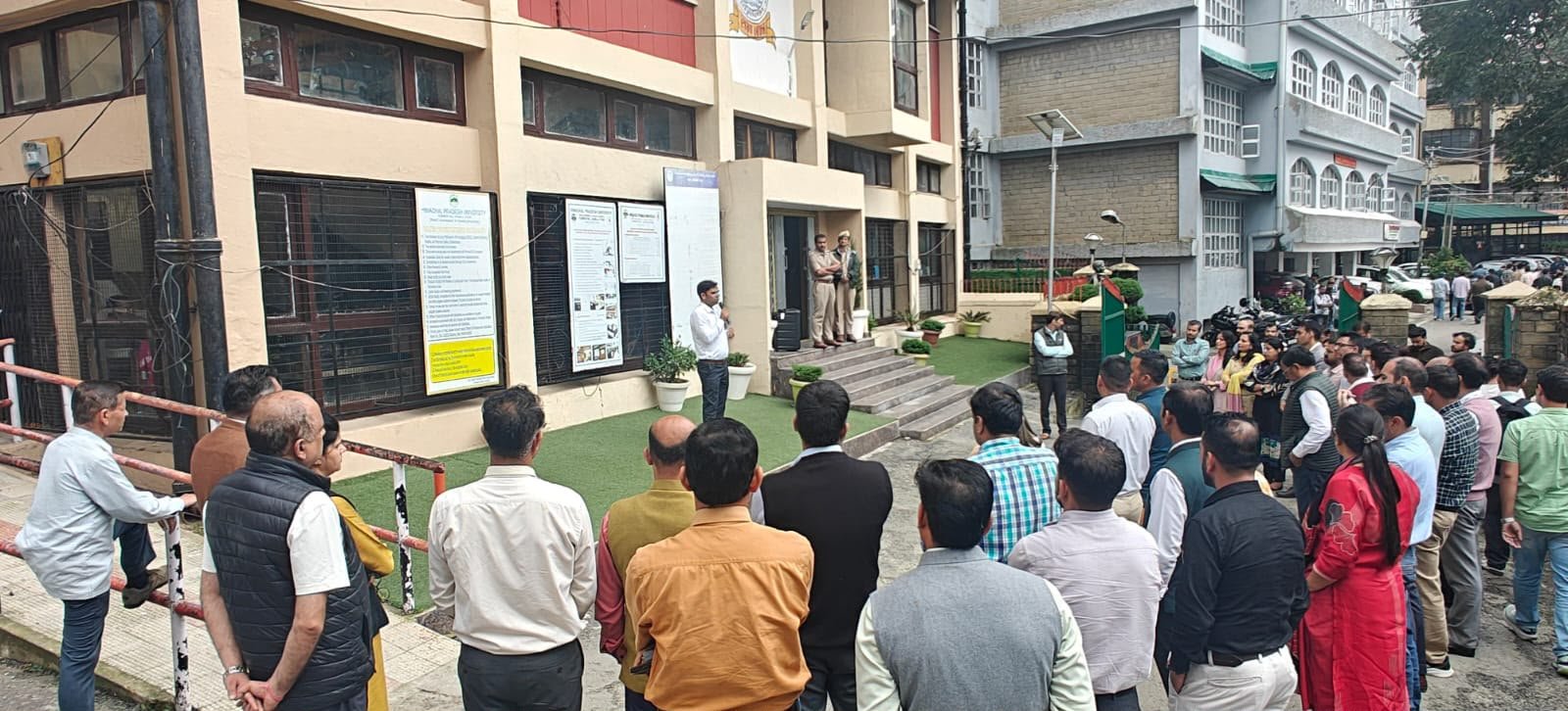 HPUTWA Intensifies ‘Save University Campaign’ on Day 9 to Protect Autonomy