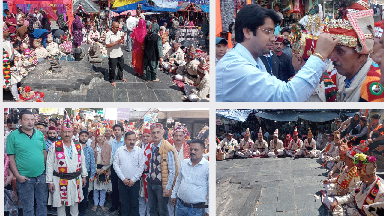 Grand Welcome for Shiv Chelas of Sanchui at Bhramour