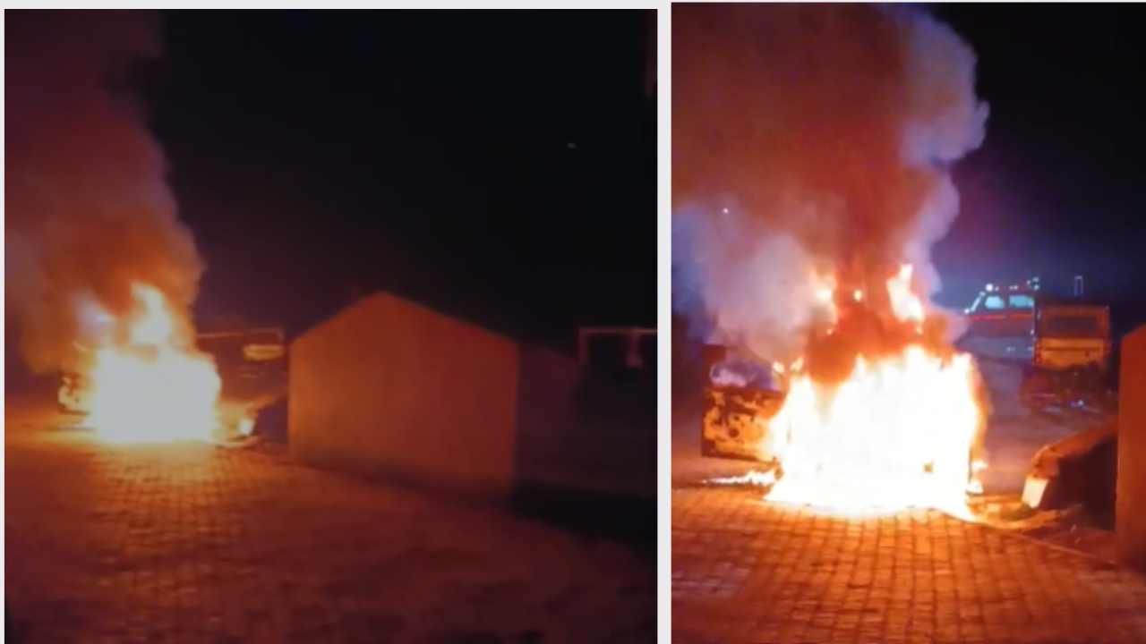 Khajjiar Shock: Newlywed’s Dowry Car Set Ablaze Amid Domestic Dispute
