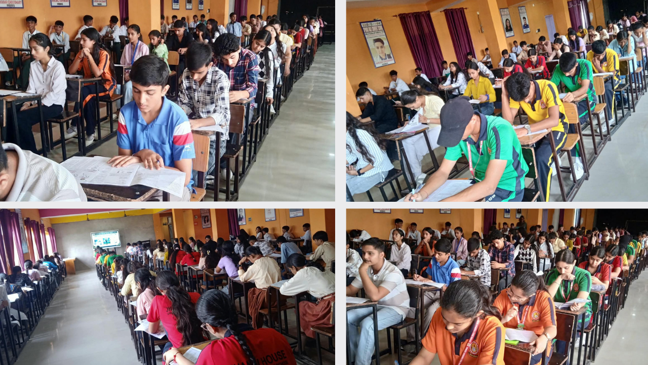 Spring Dale Convent Senior Secondary School Jawali Hosts JEE, NEET & NDA Competitive Exam