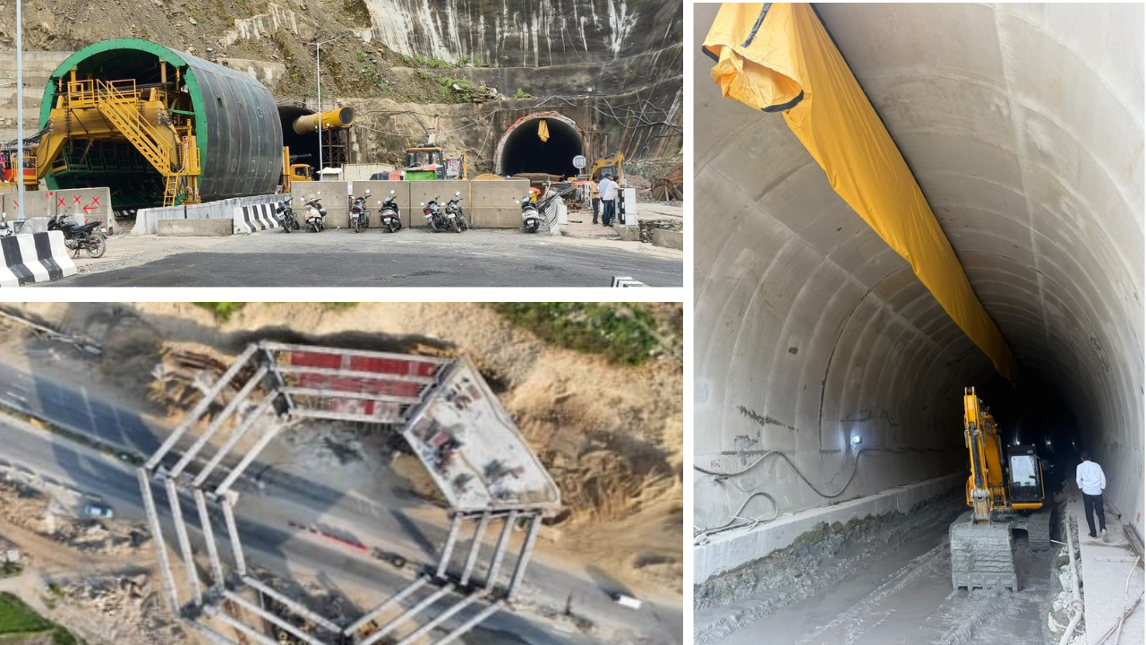 60% Excavation Completed on Mandi Bypass Tunnel, Longest NHAI Tunnel in Himachal Pradesh Takes Shape