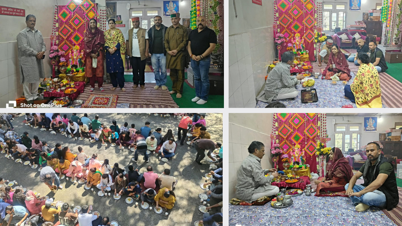 Grand Bhandara at Shri Raghunath Temple, Dalhousie