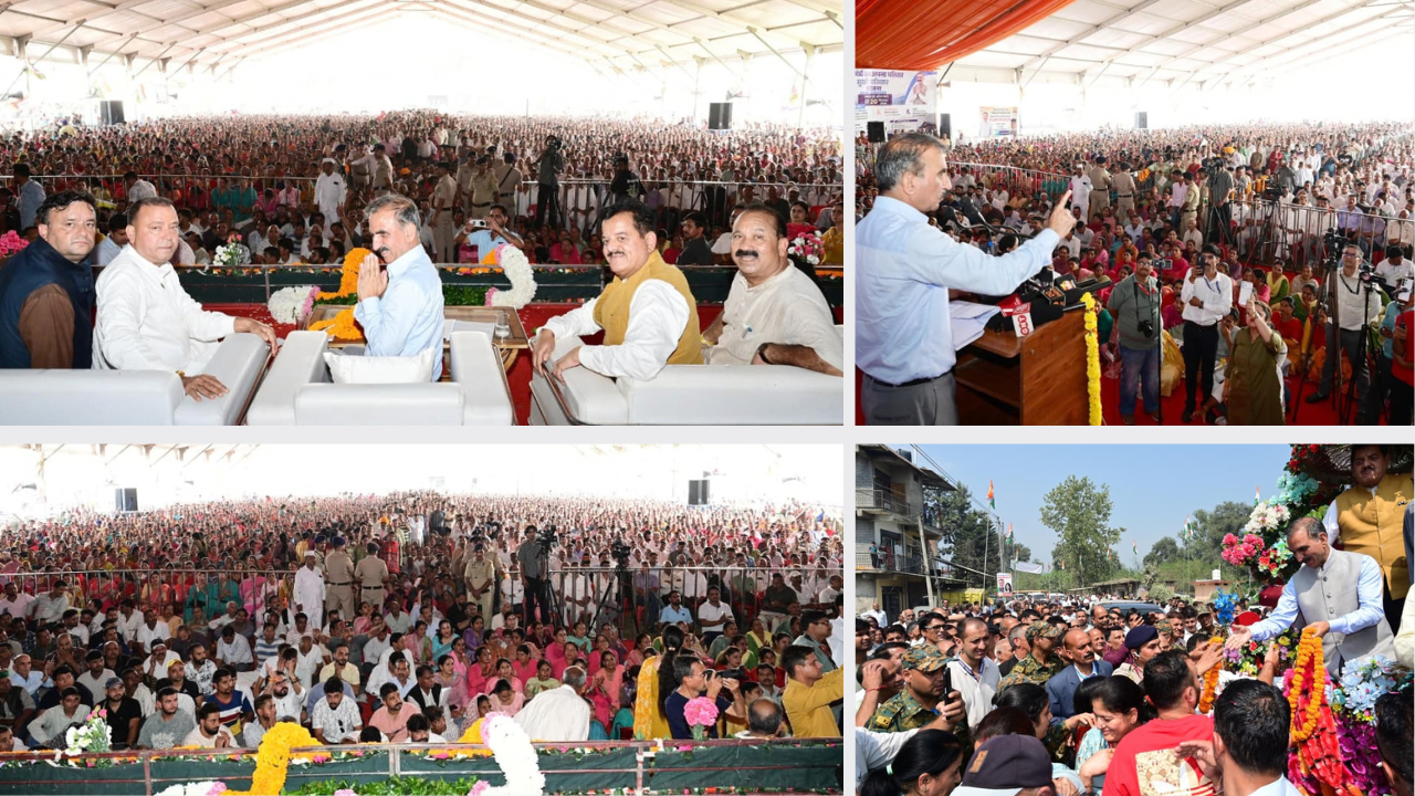 Sukhu launches, lays foundation for 21 development projects worth ₹136.25 crore in Mandi