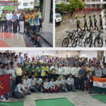 Indian Army Cycling Expedition Receives Warm Welcome at Noorpur Public School