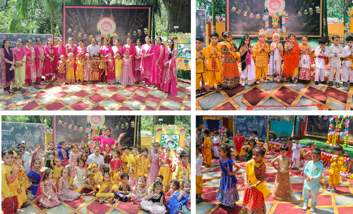 Rose Public School, Sulyali Celebrates Krishna Janmashtami with Grandeur 🌸
