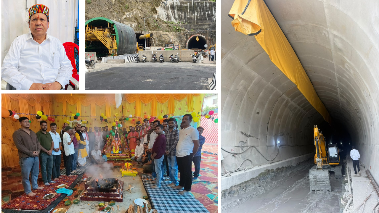 60% Excavation Completed on Mandi Bypass Tunnel, Longest NHAI Tunnel in Himachal Pradesh Takes Shape