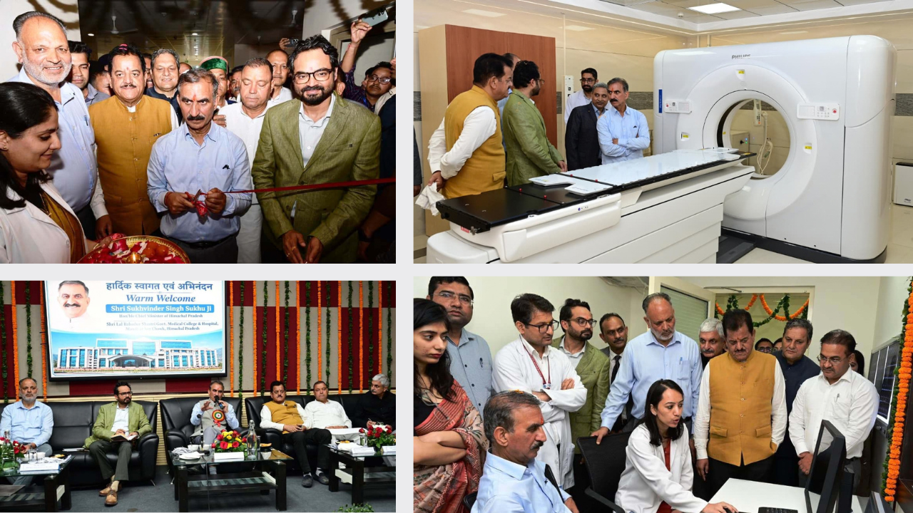 Sukhu launches ₹23-cr MRI at Nerchowk Medical College, lays foundation for ₹51-cr PET Scan block
