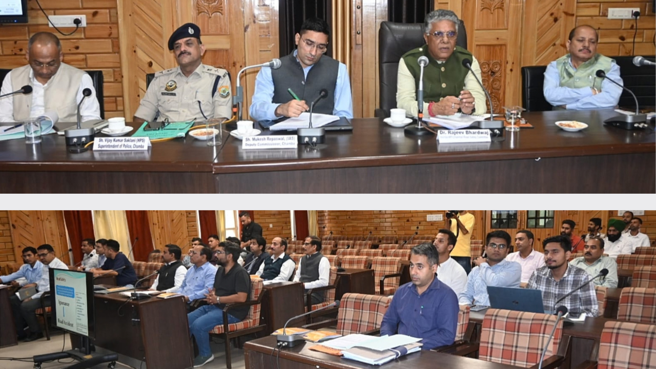 Road Safety Committee Meeting Held Under Chairmanship of MP Dr. Rajiv Bhardwaj