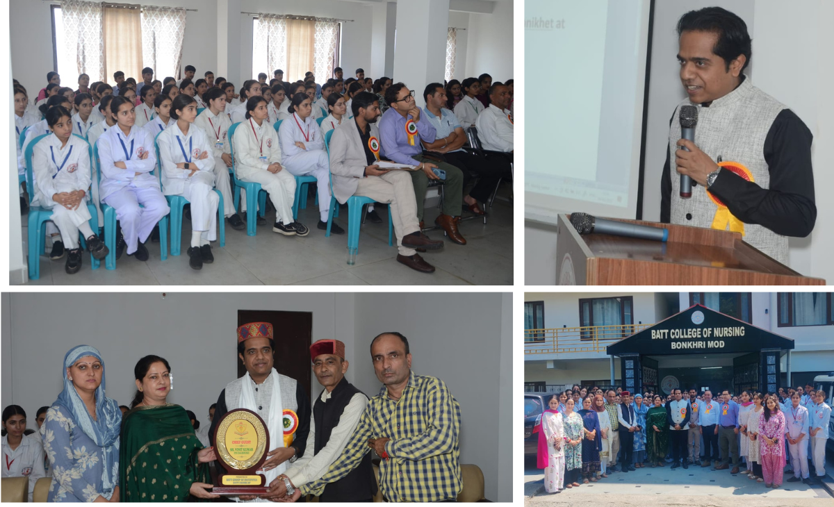 Income Tax Awareness Programme Held at Batt College of Nursing and ITI Bonkharimor, Dalhousie