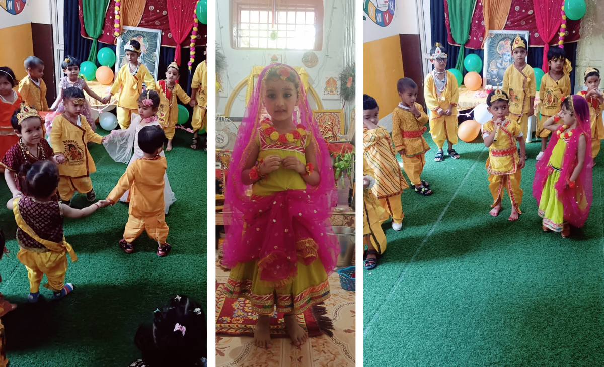 BALVATIKA School Celebrates Krishna Janmashtami with Joy and Devotion