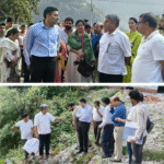 MLA Neeraj Nayyar Inspects Multi‑Storey Parking Project at Old Bus Stand