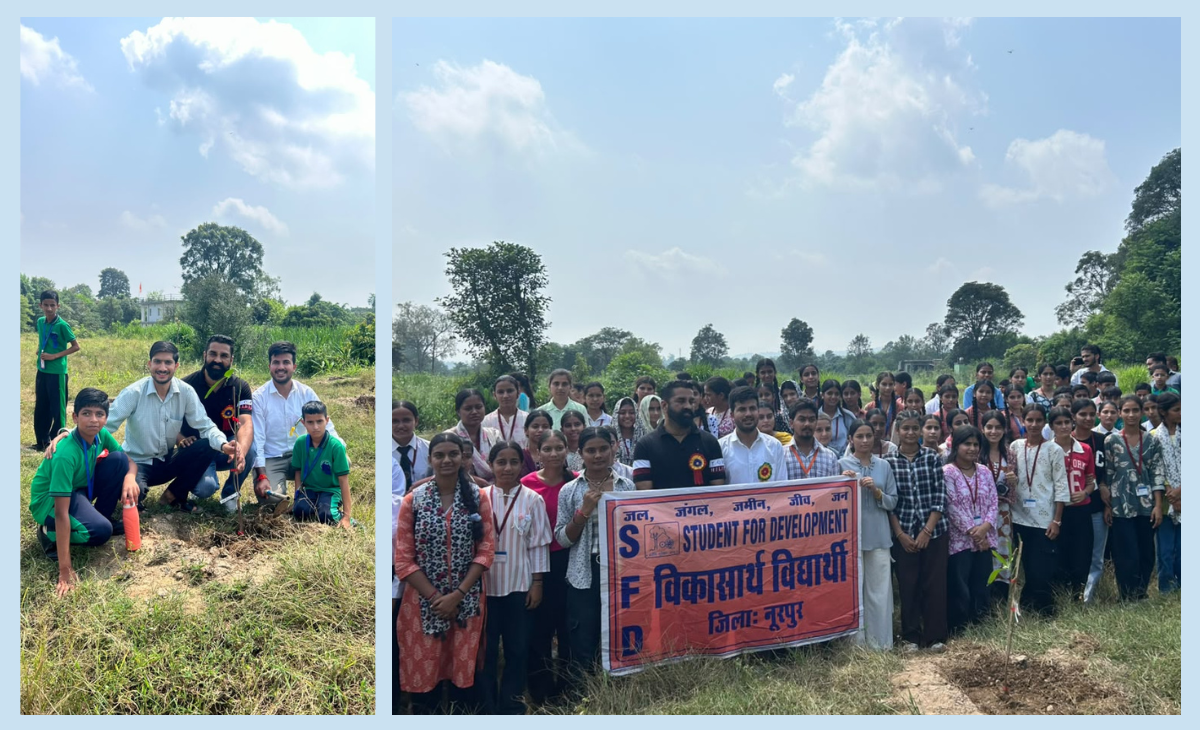 Students Lead Plantation Drive in Nurpur, SFD Inspires Green Commitment