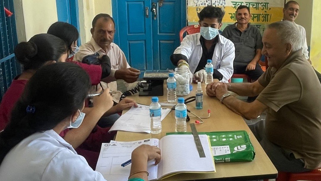 Over 100 Villagers Benefit from Free Health Camp by City Care Hospital Gaggal at Manjhgram