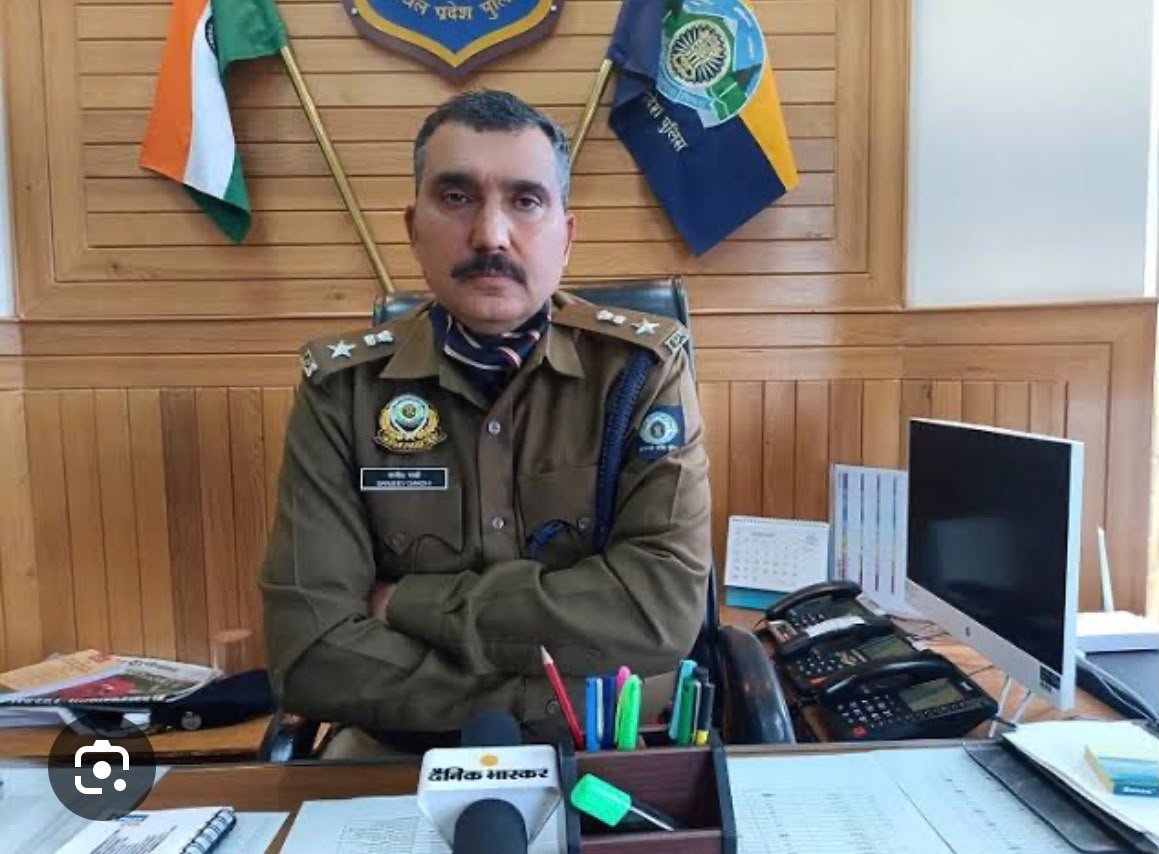 Former Shimla SP Sanjeev Gandhi Booked in ₹2.35-Lakh Fund Probe; Constable Allegedly Denied Approved Dues