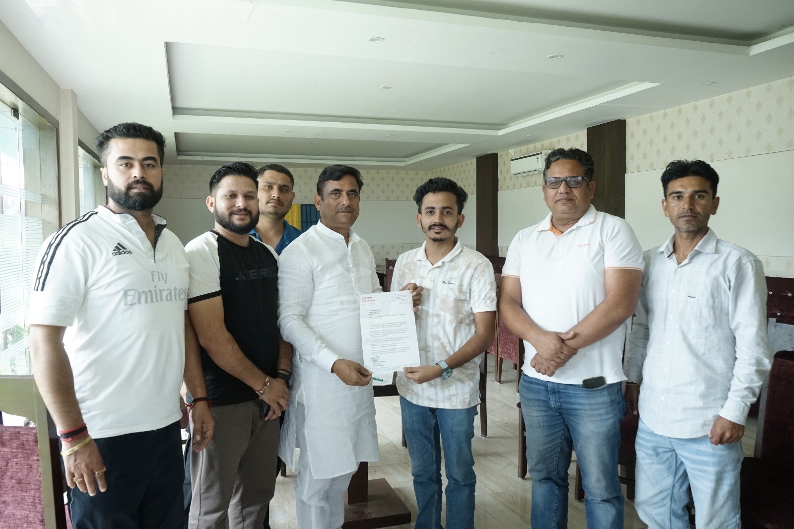 MLA Announces ₹3 Lakh for Sukha Talab Park Beautification and Open Gym