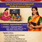 Anganwadi Worker and Helper Vacancies Announced — Apply by October 29, 2026