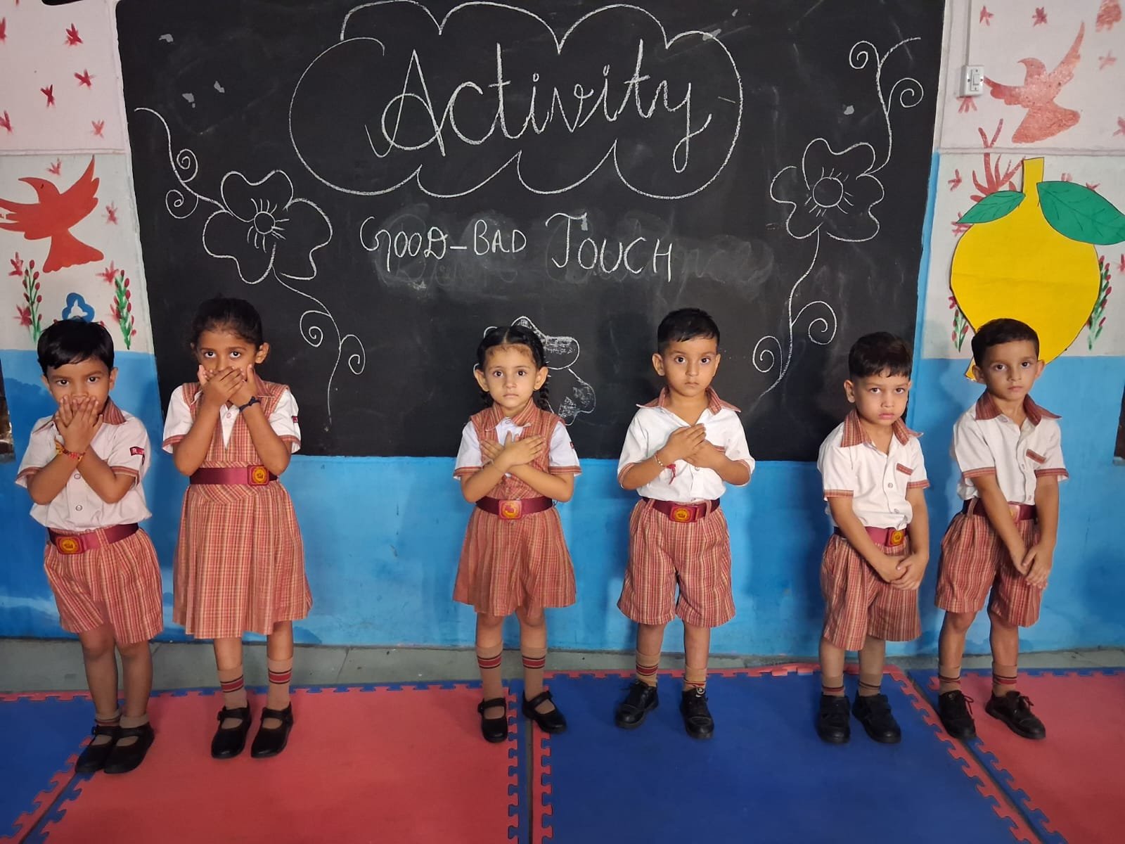 Roses Public School Organizes Awareness Activity on Junk Food and Good Touch–Bad Touch