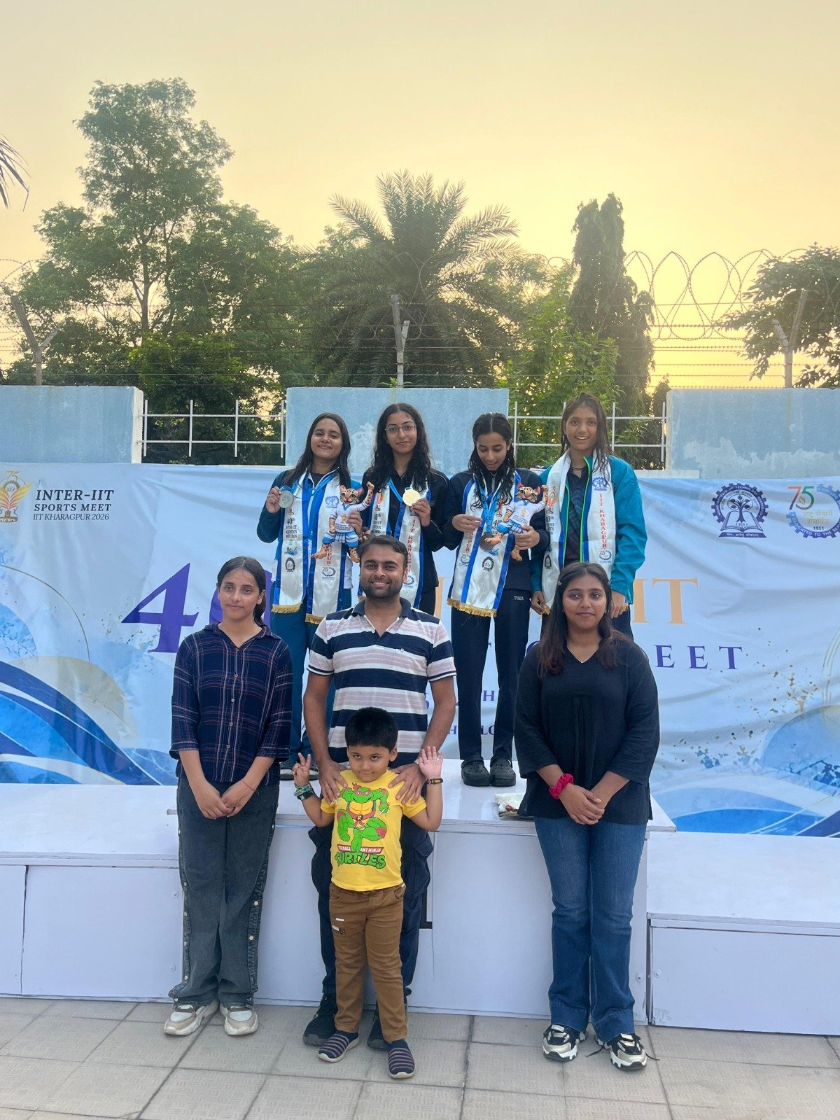 IIT Mandi’s Osheen Mahajan Wins Three Medals at Inter-IIT Aquatic Meet