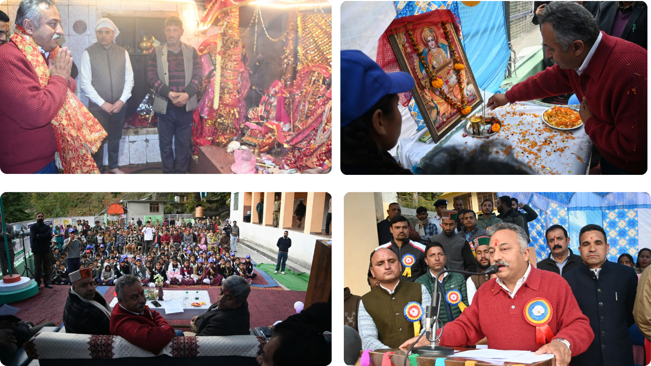 Himachal Pradesh University staff protest over unpaid salaries, threaten hunger strike 2 Education Minister Inaugurates Newly Constructed School Buildings Worth ₹2.35 Crore in Bharmour