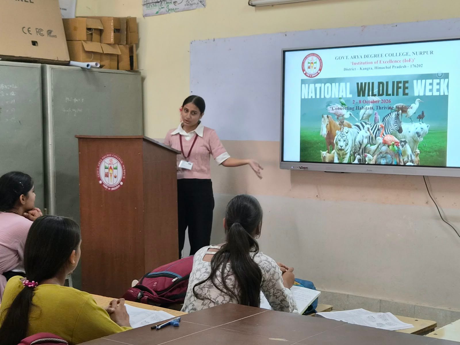 Eco Club Volunteers Conclude National Wildlife Week at Nurpur College