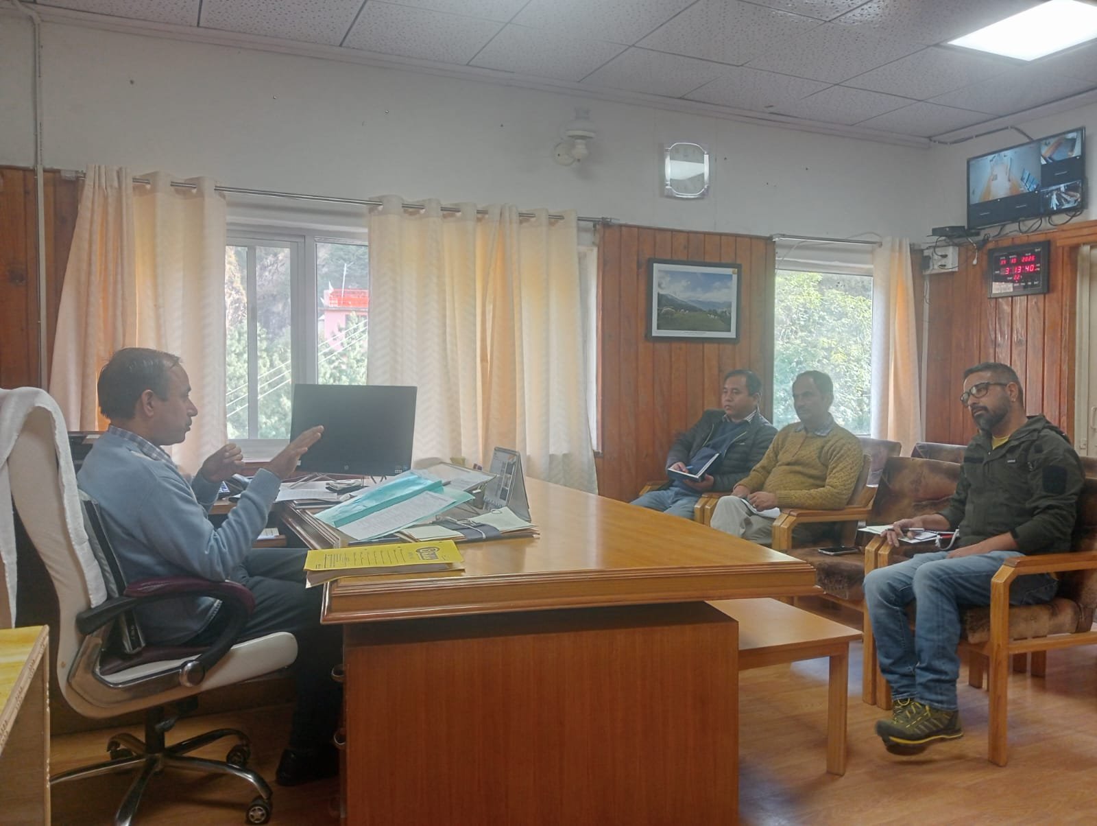 Meeting Held to Review Arrangements for Manimahesh Yatra