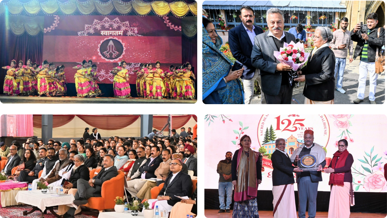 Sacred Heart School Dalhousie Celebrates 125th Annual Day; Education Minister Rohit Thakur Attends as Chief Guest