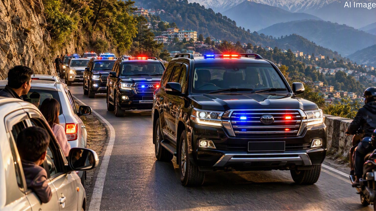 Power, Flashing Lights and VIP Culture: Growing Concerns Over Road Safety and Public Accountability in Himachal Pradesh
