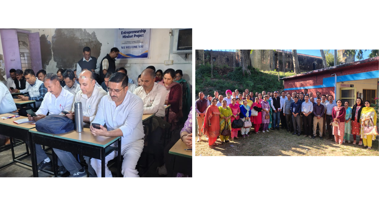Teachers Trained to Promote Entrepreneurship Mindset in Schools at Nurpur
