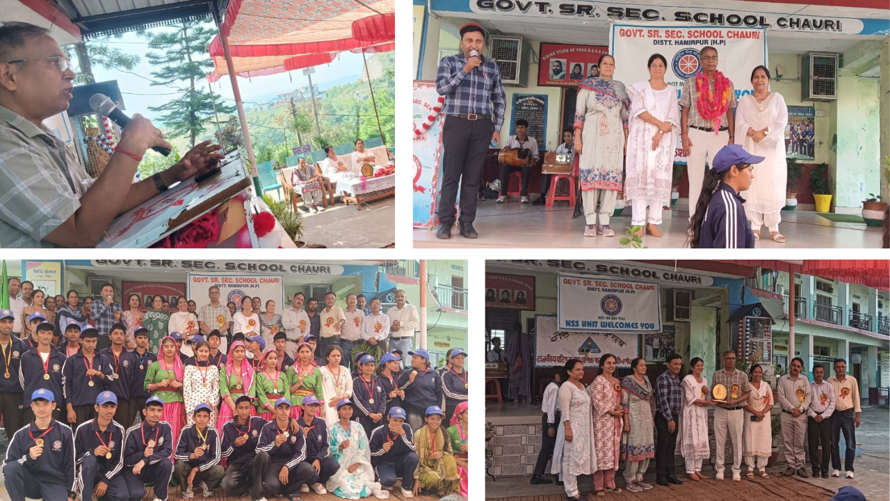 Grand Conclusion of Seven-Day NSS Special Camp at Government Senior Secondary School Chauri