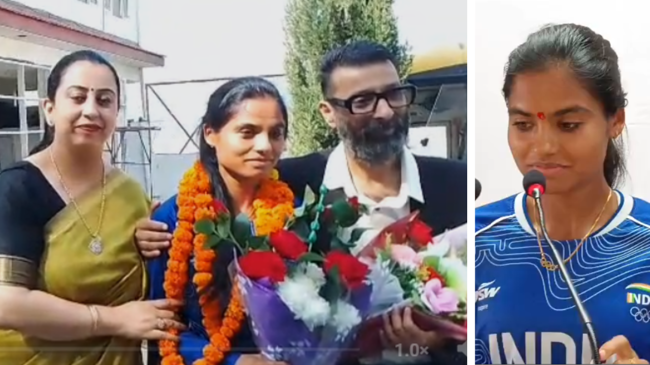 Bronze Medalist Seema Receives Grand Welcome at Rising Star School, Chamba