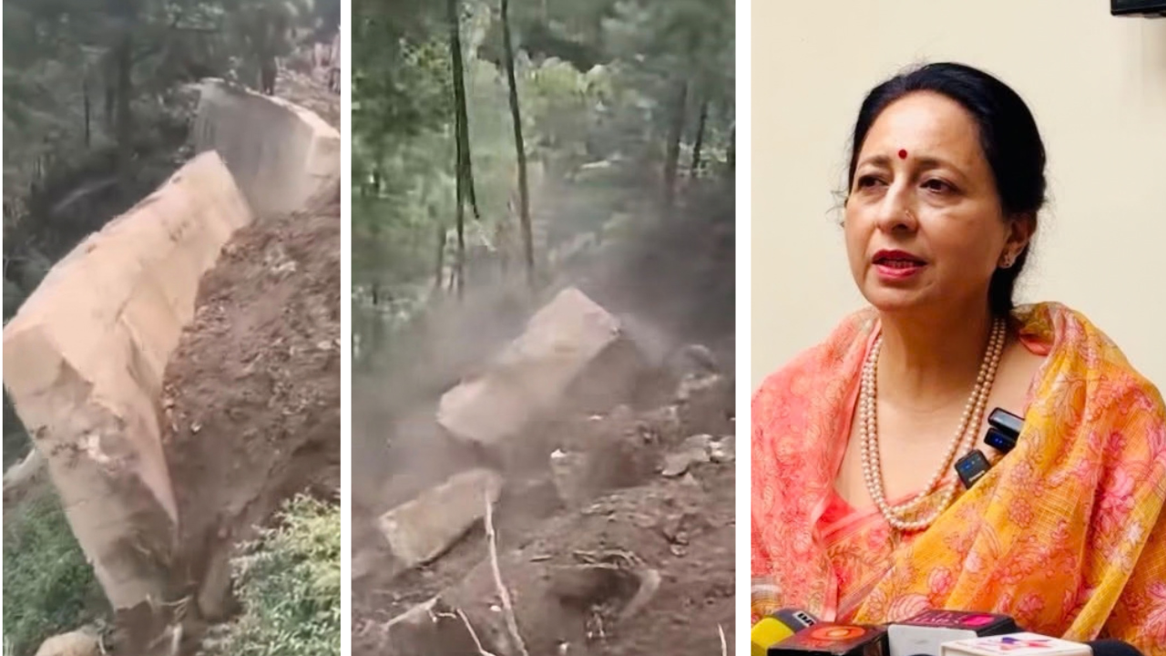 Retaining Wall Collapse Puts NH Construction Quality Under Scanner, Prof. Anupama Singh Seeks Technical Audit